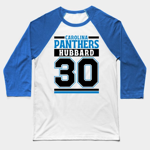 Carolina Panthers Hubbard 30 Edition 3 Baseball T-Shirt by Astronaut.co